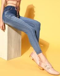 Slim Fit Blue Jeans