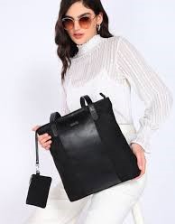 Black Over-the-shoulder Handbag